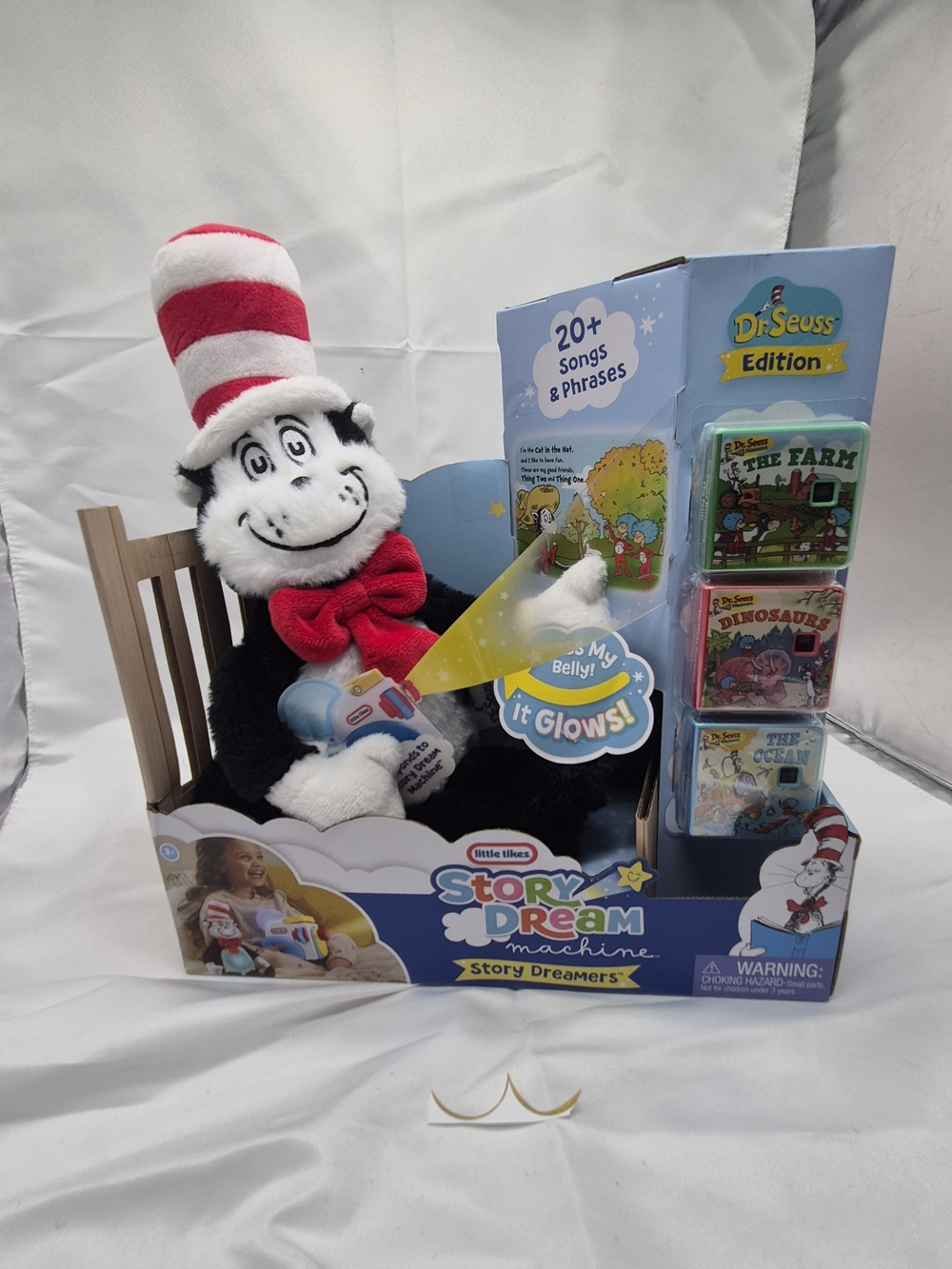 Dr. Seuss Cat in the Hat Plush Story Dream Machine - Red & White